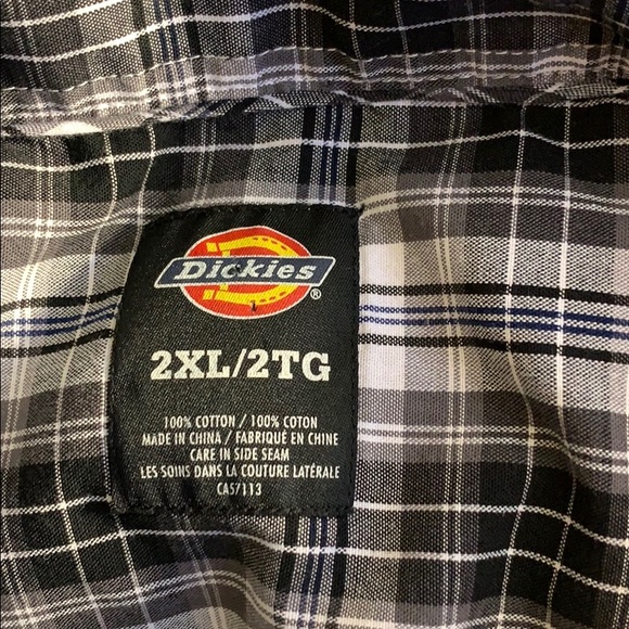 Men’s 2XL Dickie’s Plaid - Picture 5 of 5